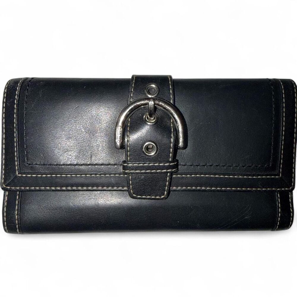 Coach Women's Black Wallet-purses